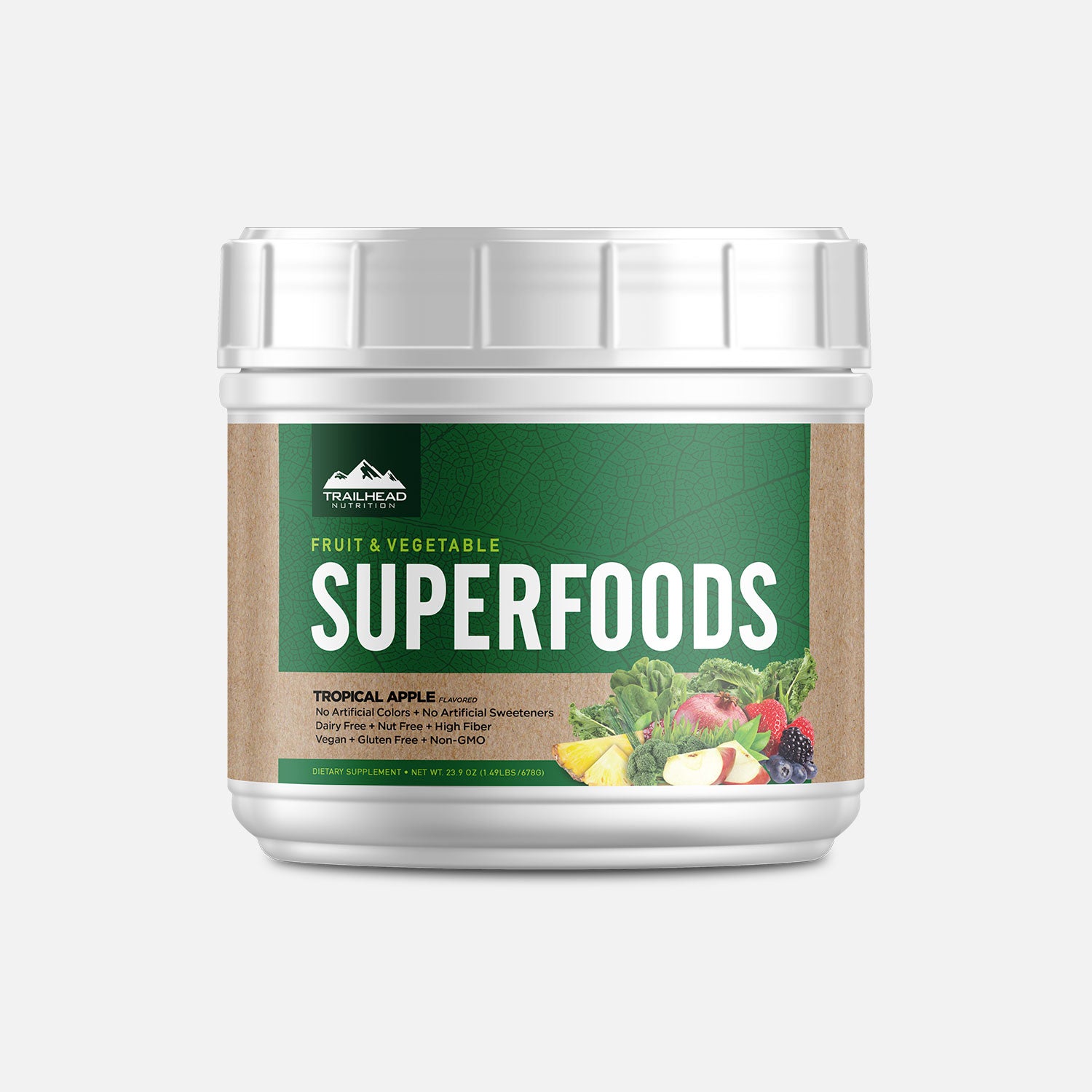 Greens: Tropical Super Greens, Gluten Free